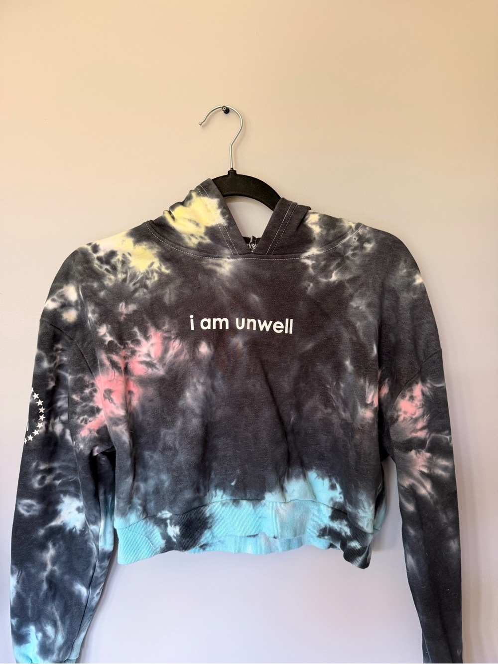 Barstool Sports, Call Her Daddy tie die cropped hoodie - Picture 2 of 6